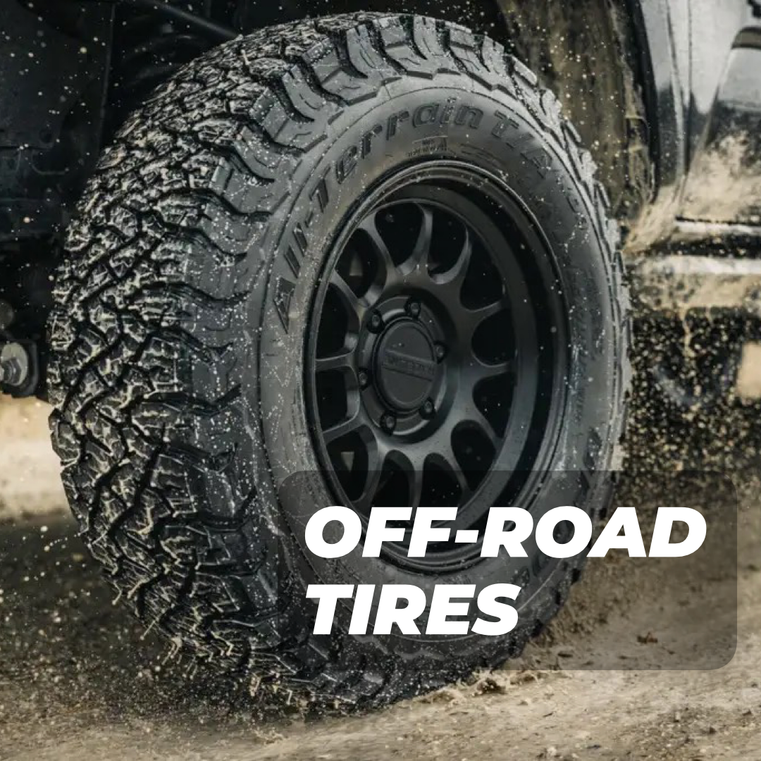 Off-Road & All-Terrain Tires for SUVs, Trucks, and 4x4s