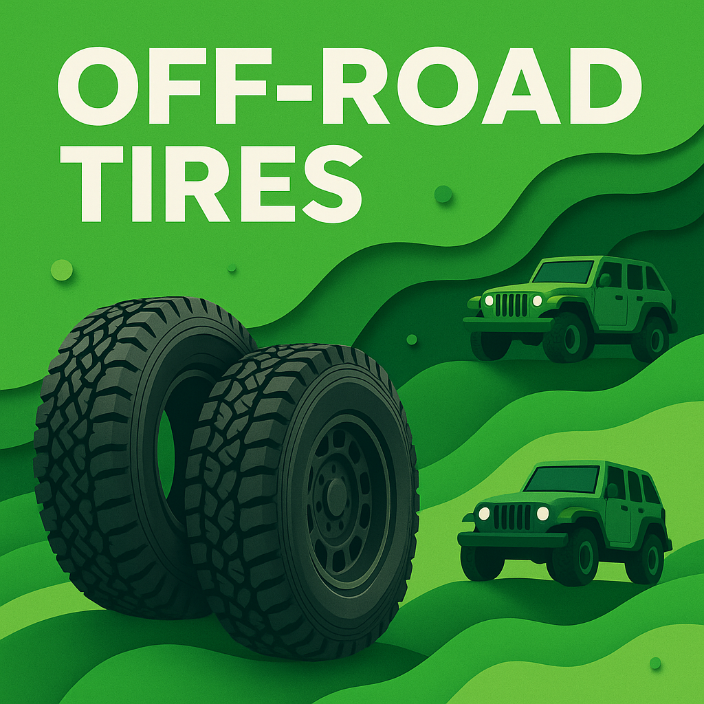Off-Road & All-Terrain Tires for SUVs, Trucks, and 4x4s